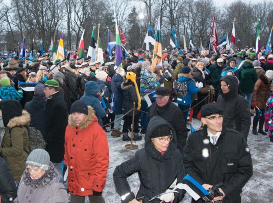 Eesti Vabariigi 99. aastapäeva tähistamine